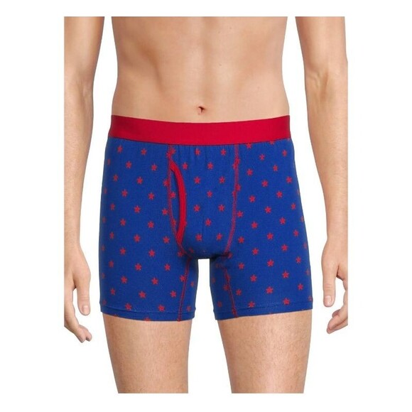 No Boundaries Men's Tag-Free All-Seasons 4-Pk Printed Boxer Briefs  Size XL  NWT - Picture 4 of 8